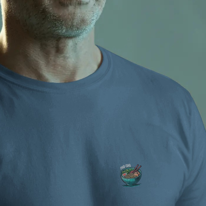 T-shirt heren ronde hals met print / Pho sho