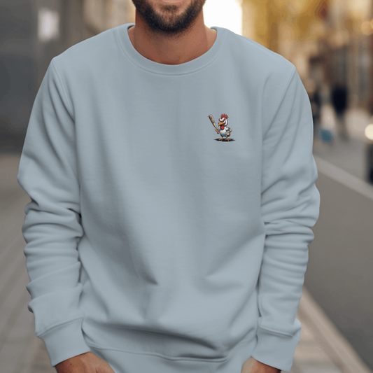 Sweater heren met print / Fowl play