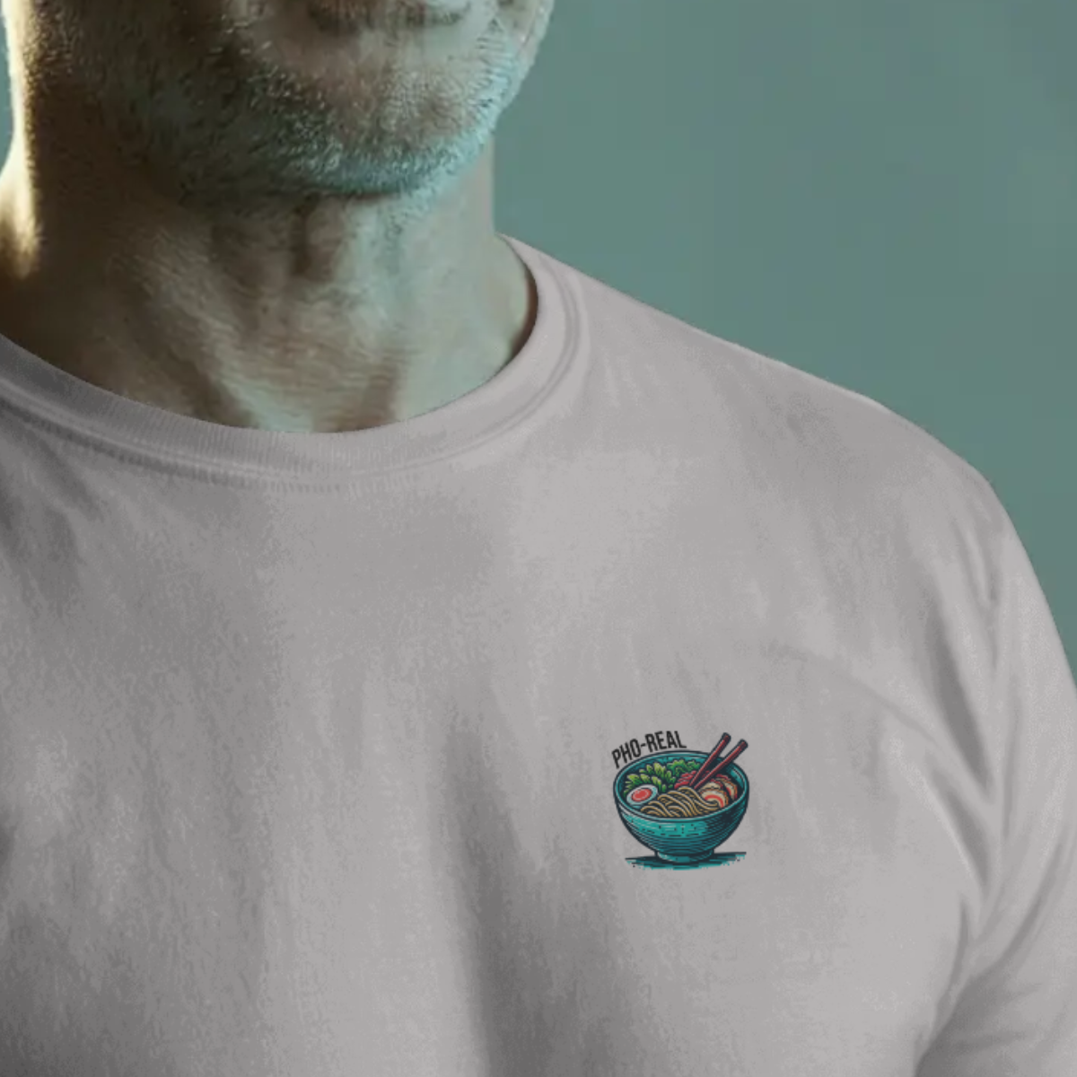T-shirt heren - Pho real