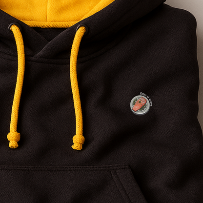Hoodie unisex - Zalm ni worre