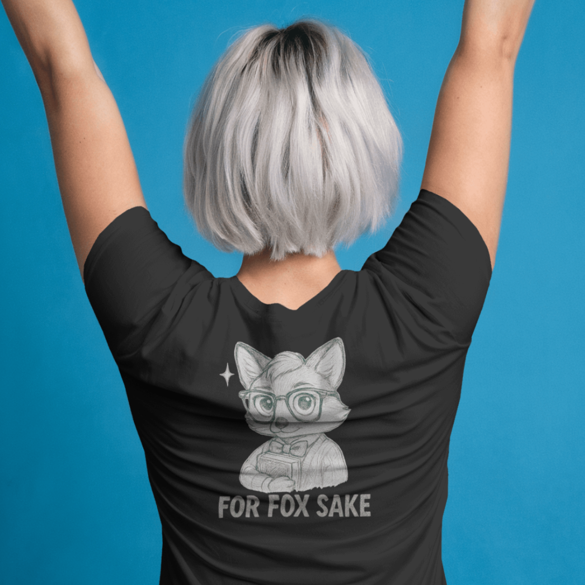 T-shirt dames ronde hals - For fox sake