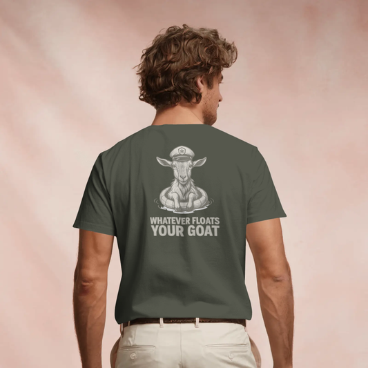 T-shirt heren - Whatever floats your goat