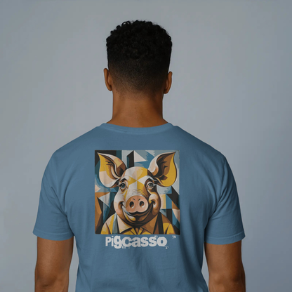 T-shirt heren - Pigcasso