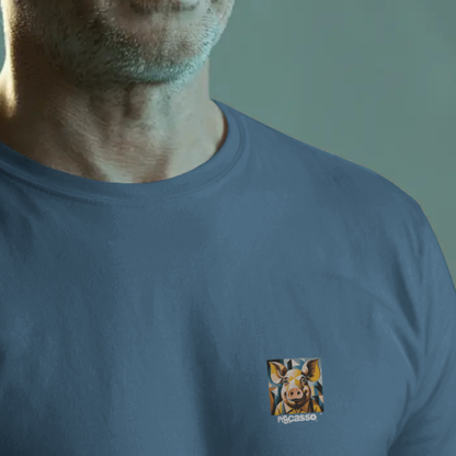 T-shirt heren - Pigcasso