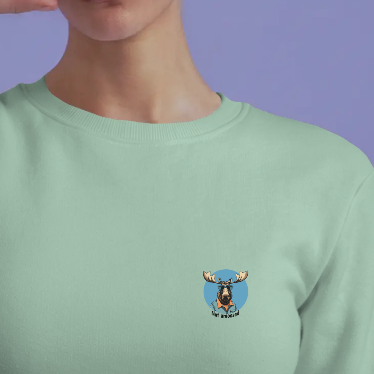 Sweater dames - Not amoosed
