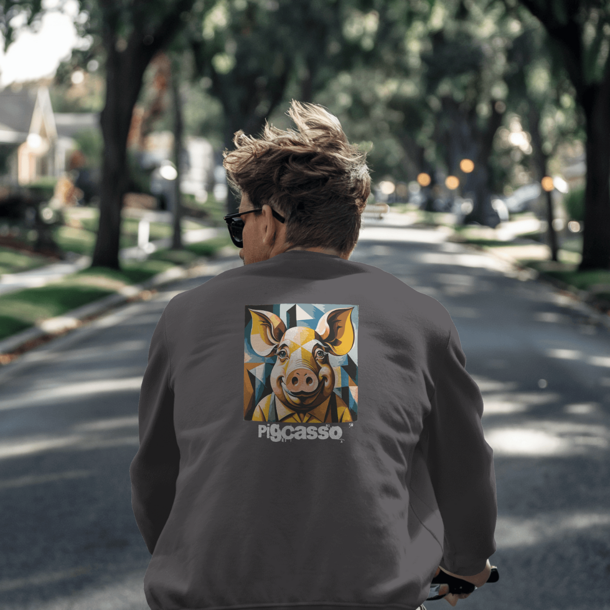 Sweater heren - Pigcasso
