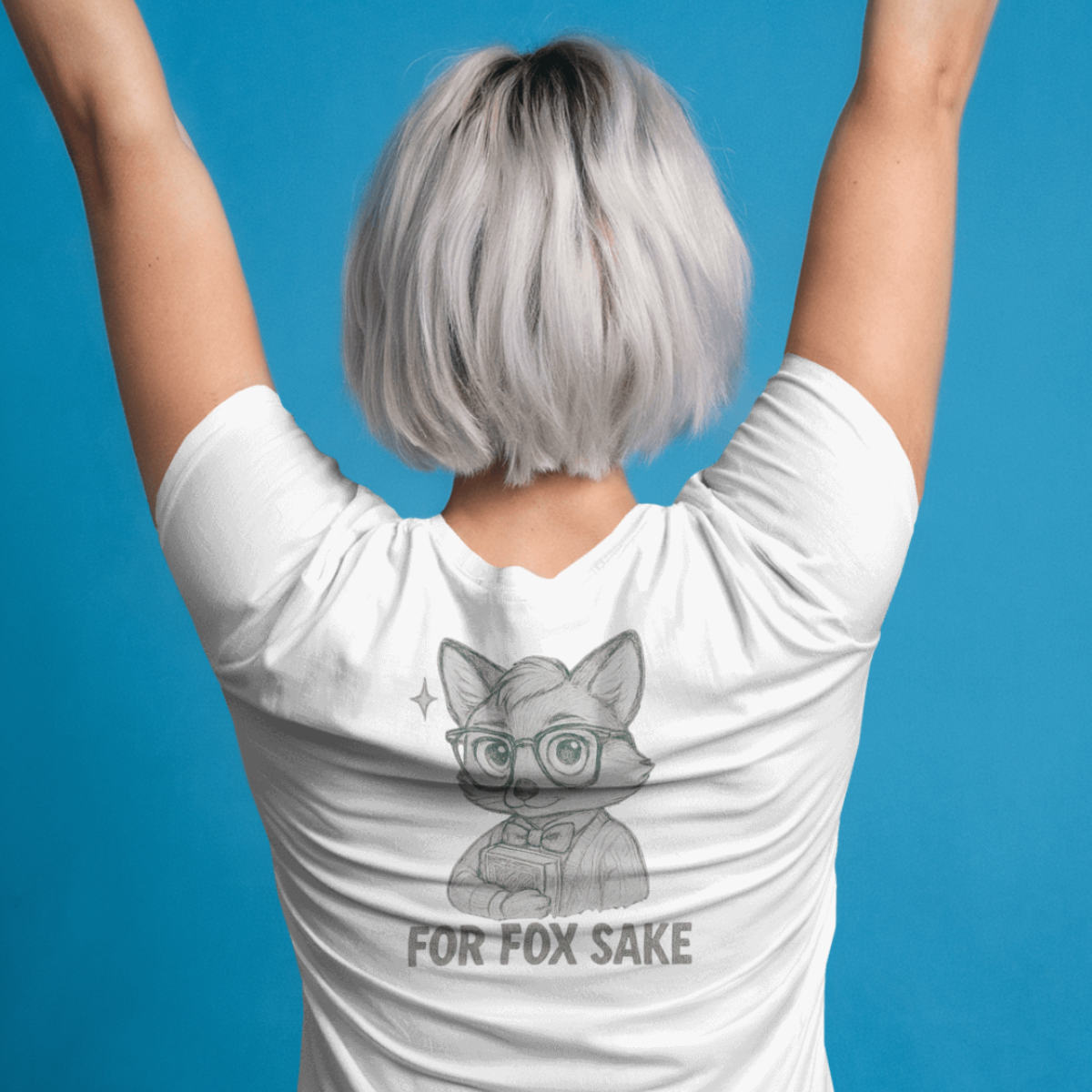 T-shirt dames ronde hals - For fox sake