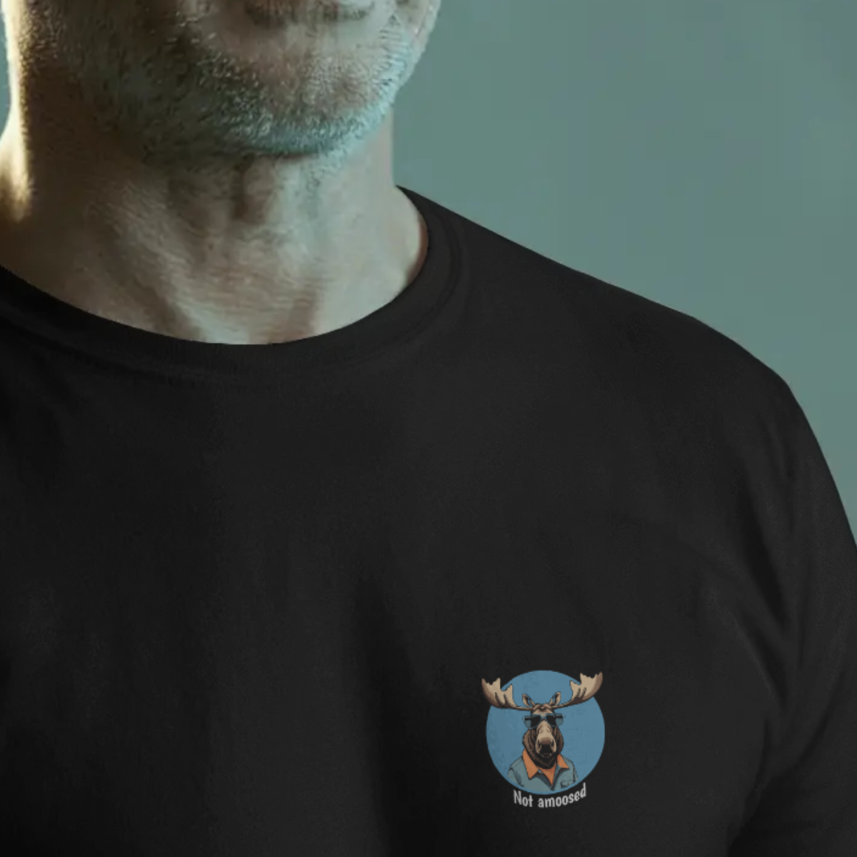 T-shirt heren - Not amoosed