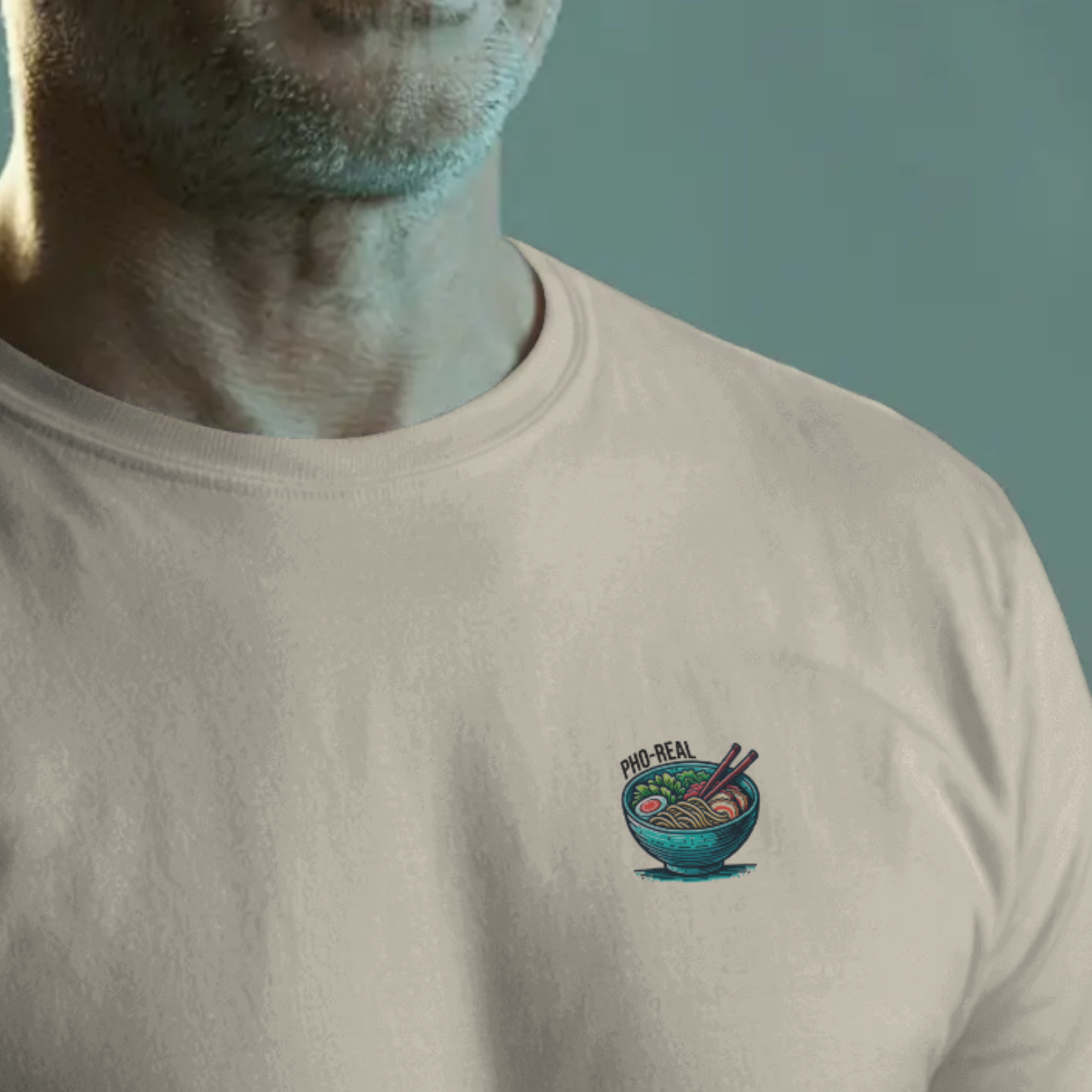 T-shirt heren - Pho real