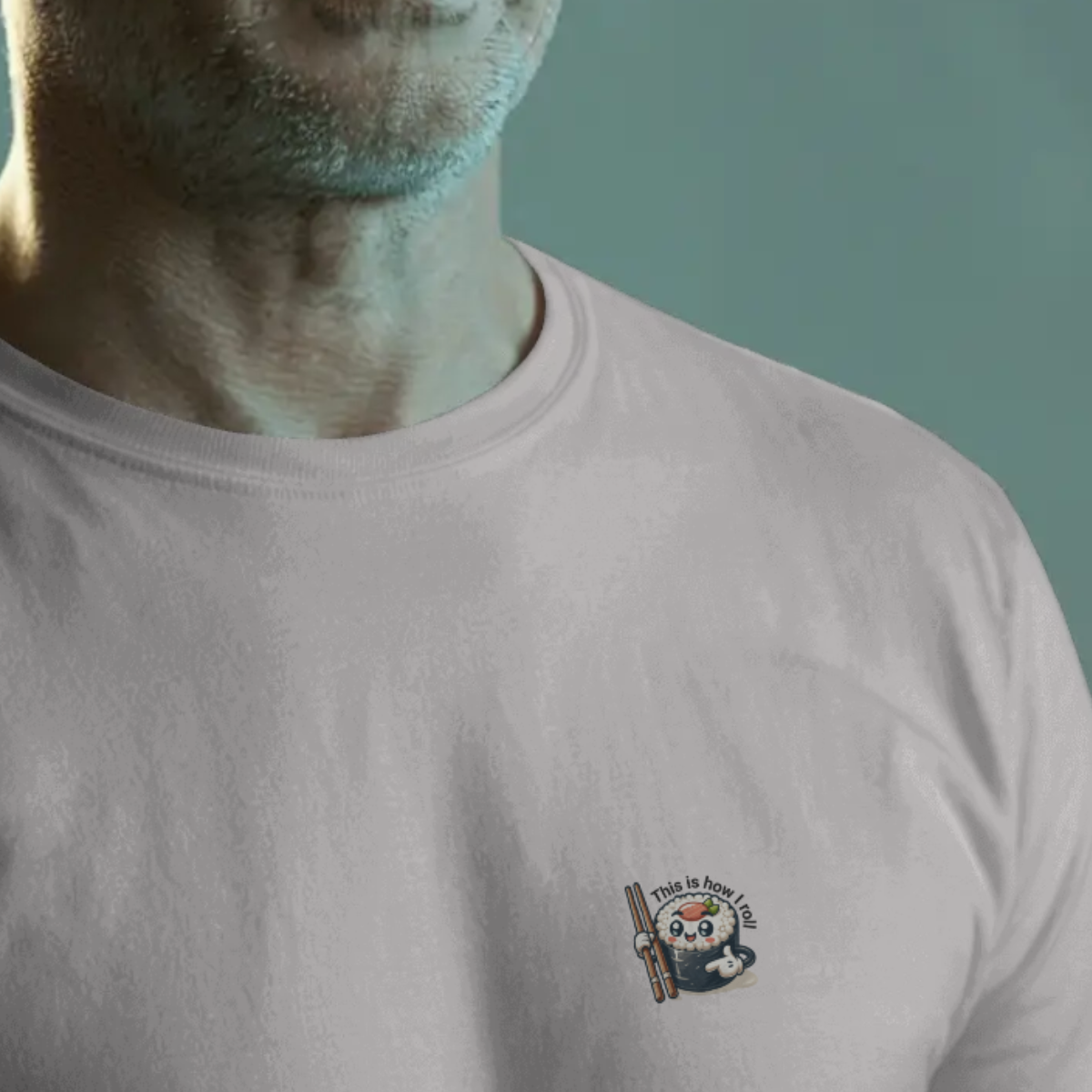 T-shirt heren - This is how I roll