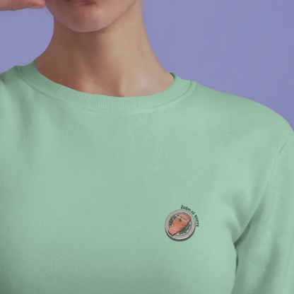 Sweater dames - Zalm ni worre