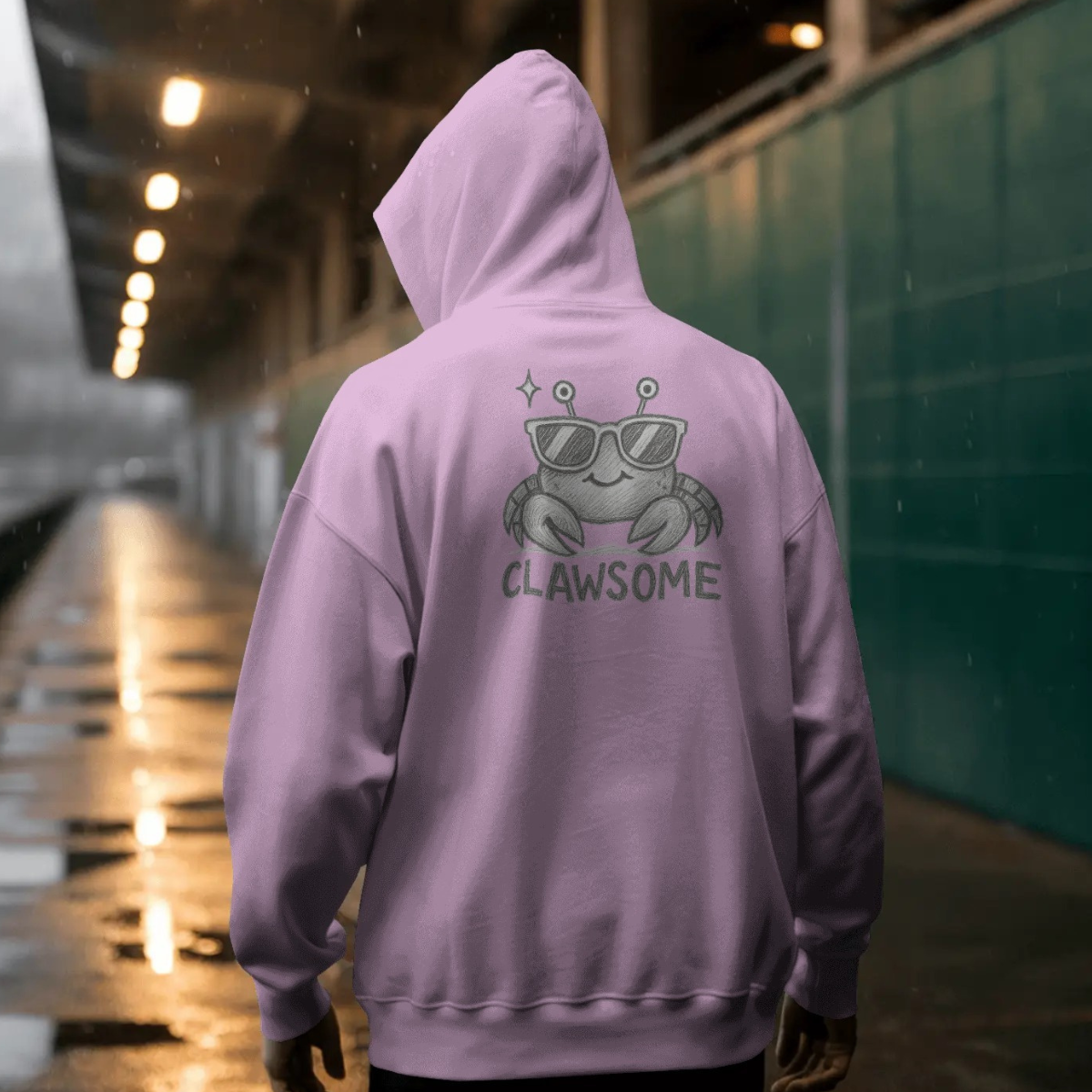 Hoodie unisex - Clawsome cute