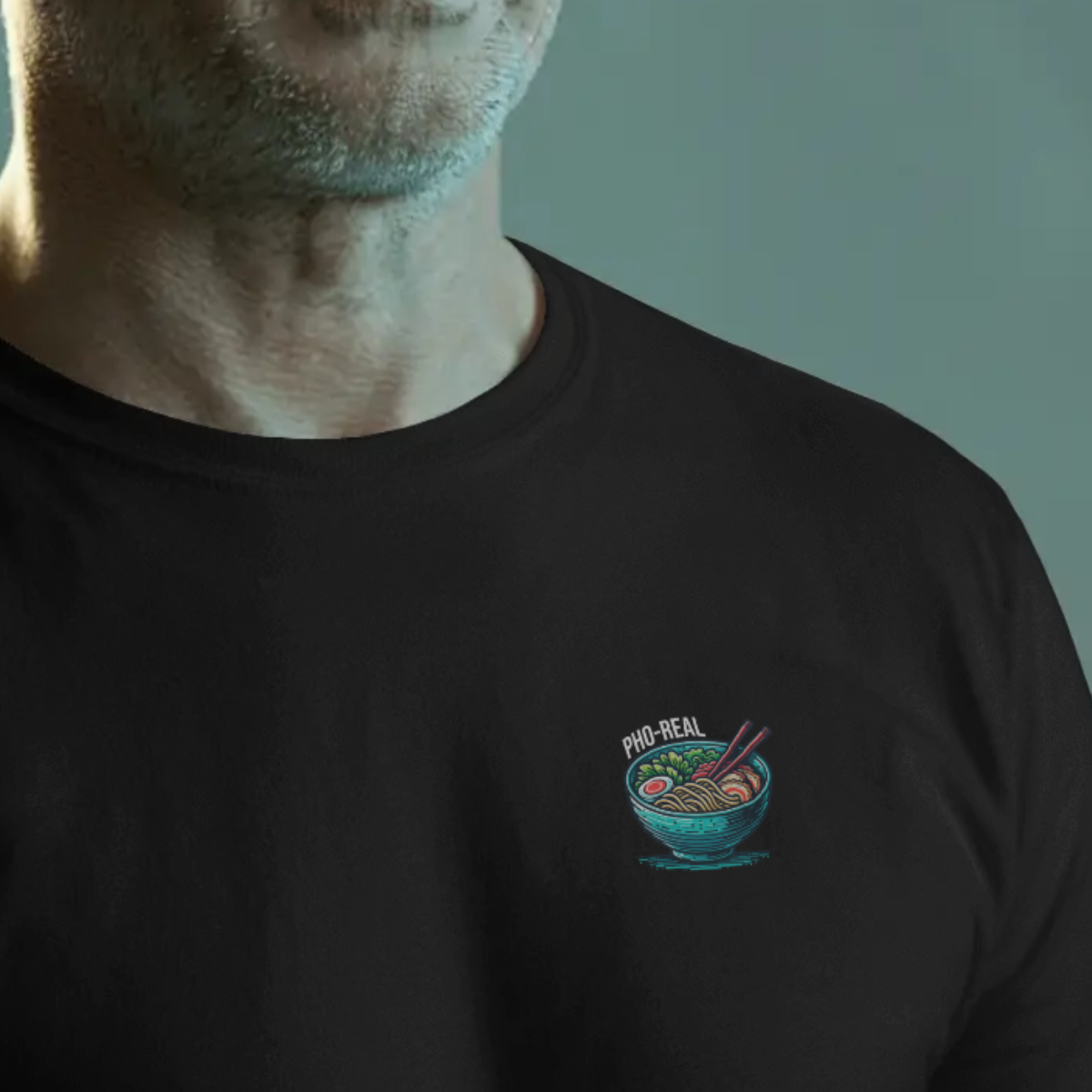 T-shirt heren - Pho real