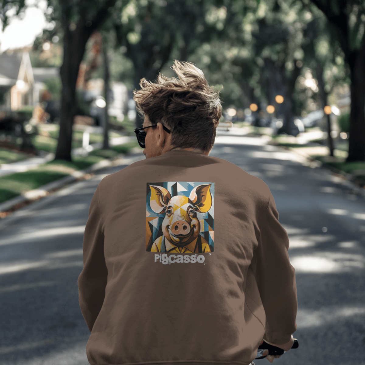 Sweater heren - Pigcasso