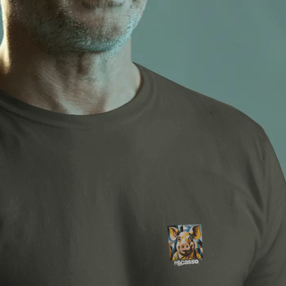 T-shirt heren - Pigcasso