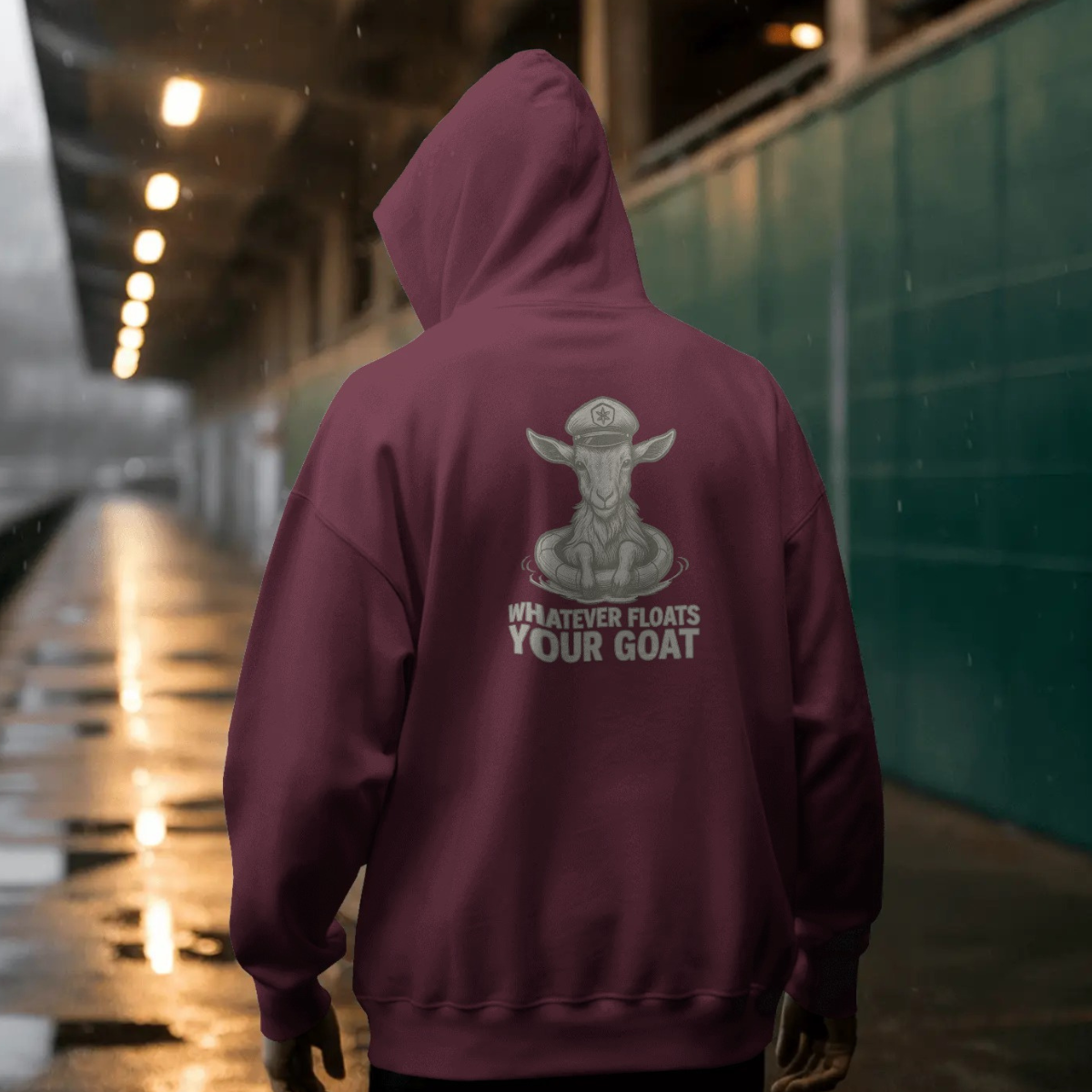 Hoodie unisex - Whatever floats your goat