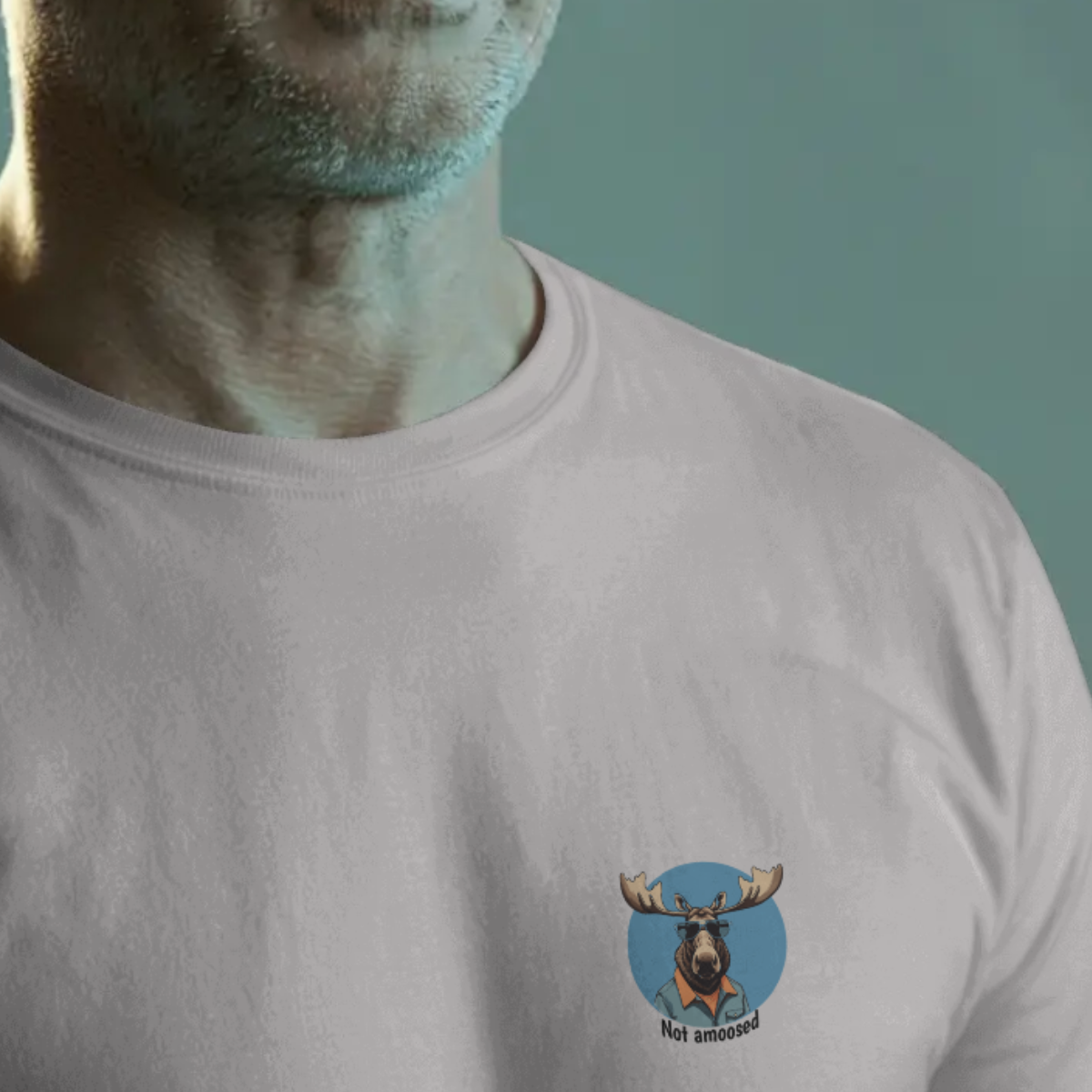T-shirt heren - Not amoosed