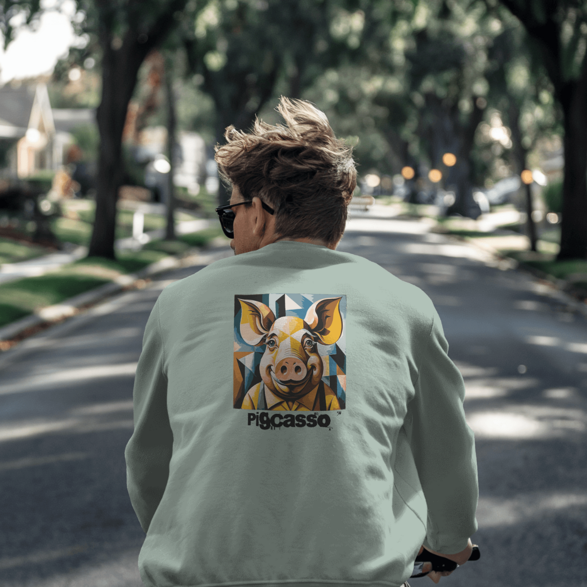 Sweater heren - Pigcasso