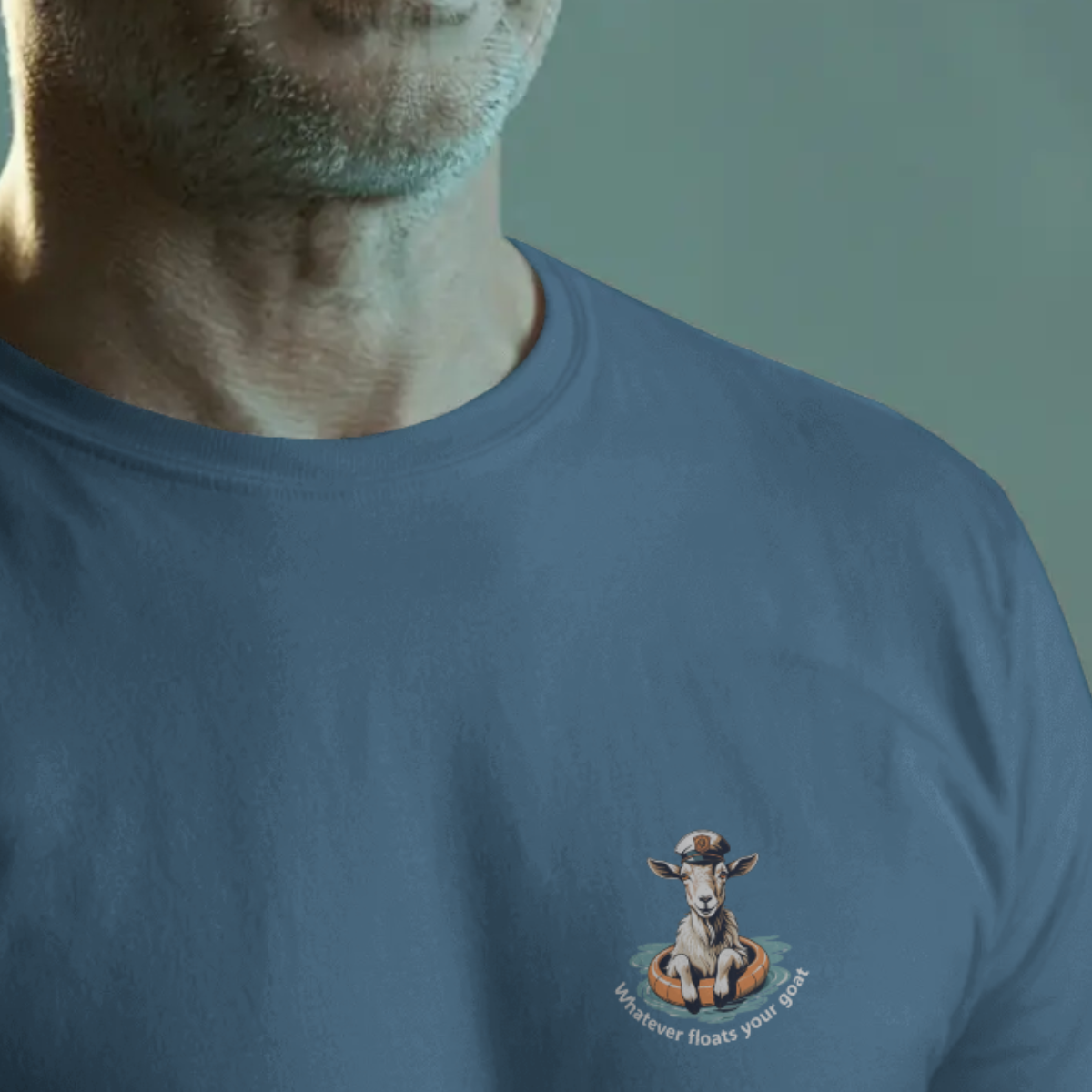 T-shirt heren - Whatever floats your goat