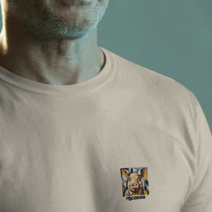 T-shirt heren - Pigcasso