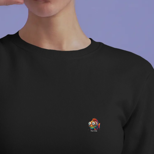 Sweater dames met print / That's fishy