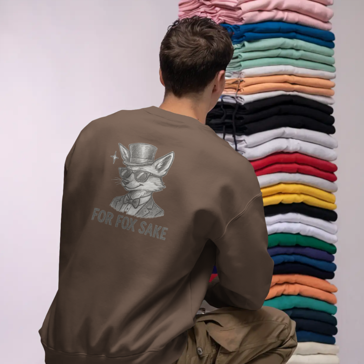Sweater heren - For fox sake