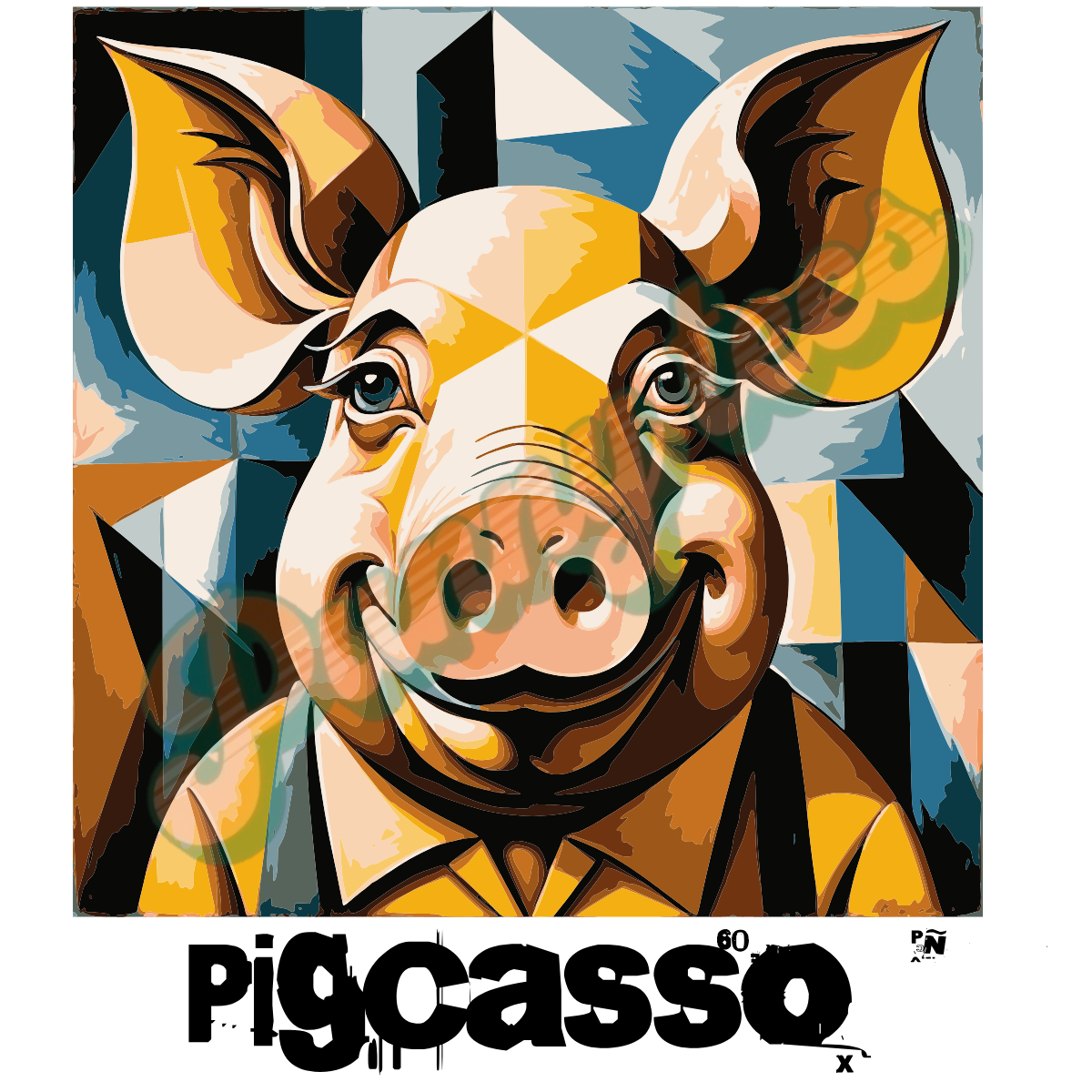 Sweater dames - Pigcasso