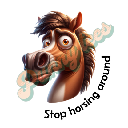 Sweater dames - Stop horsing around (head)