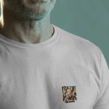 T-shirt heren - Pigcasso