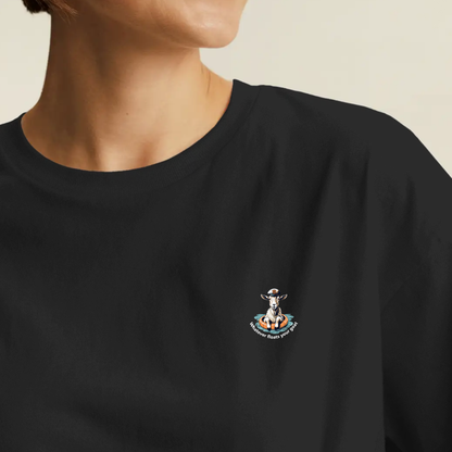 T-shirt dames ronde hals - Whatever floats your goat