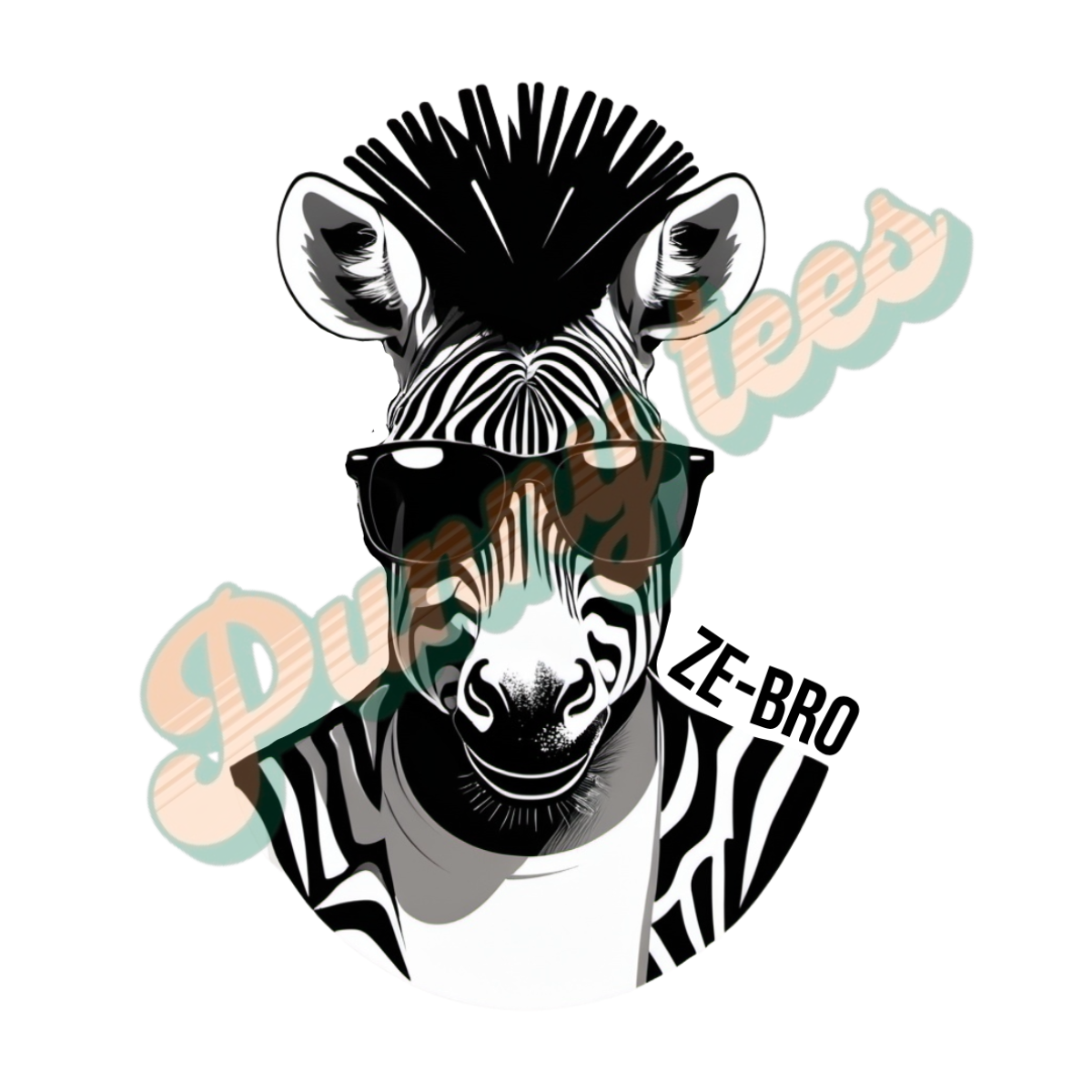 Hoodie unisex - Ze-bro
