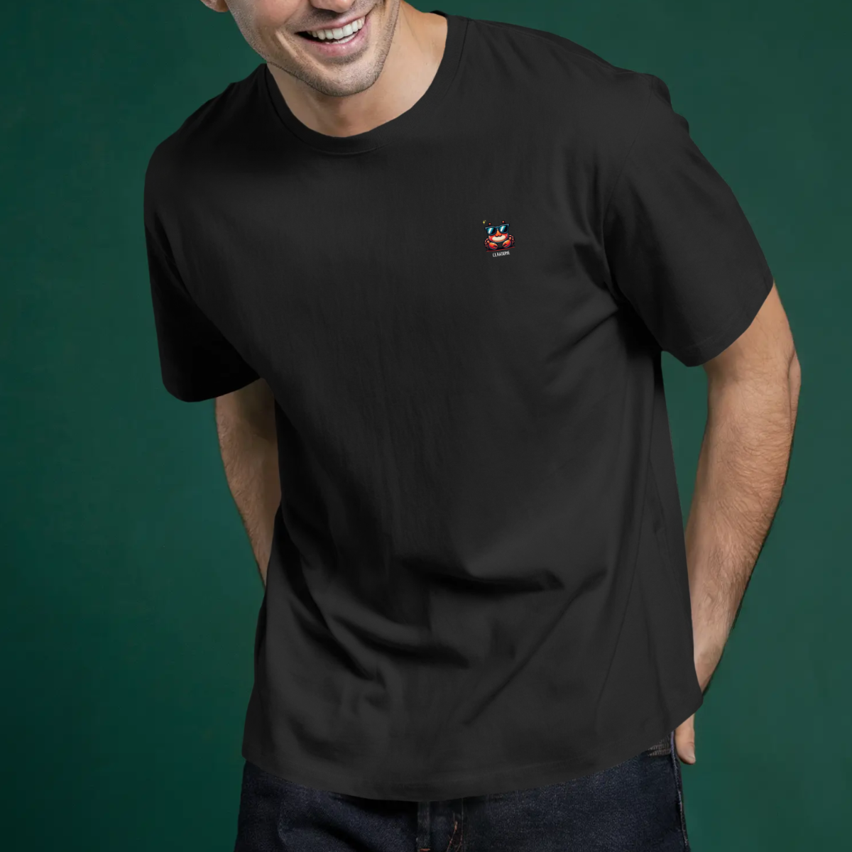 T-shirt heren - Clawsome cute
