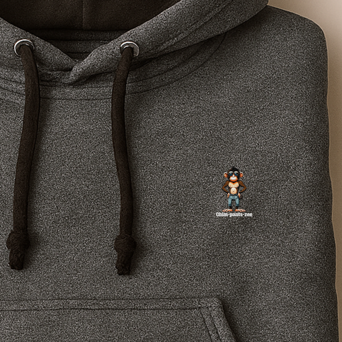 Hoodie unisex - Chim-pants-zee