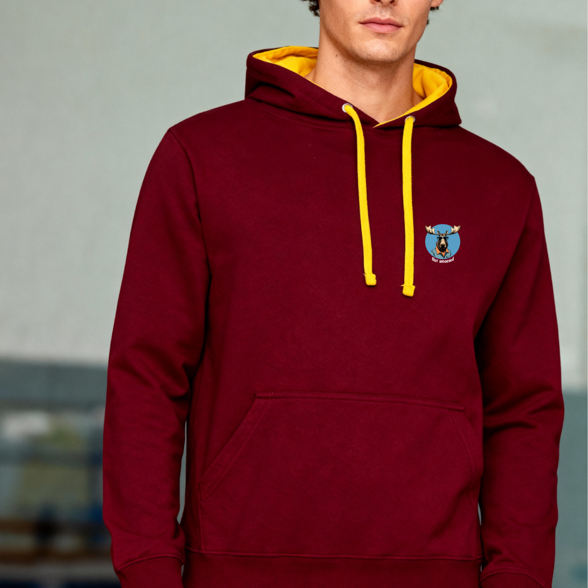 Hoodie unisex - Not amoosed