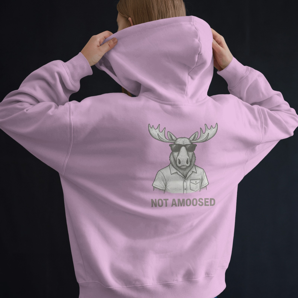 Hoodie unisex - Not amoosed