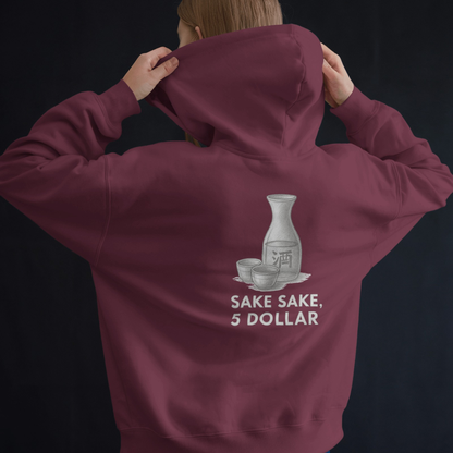 Hoodie unisex - Sake sake, 5 dollar