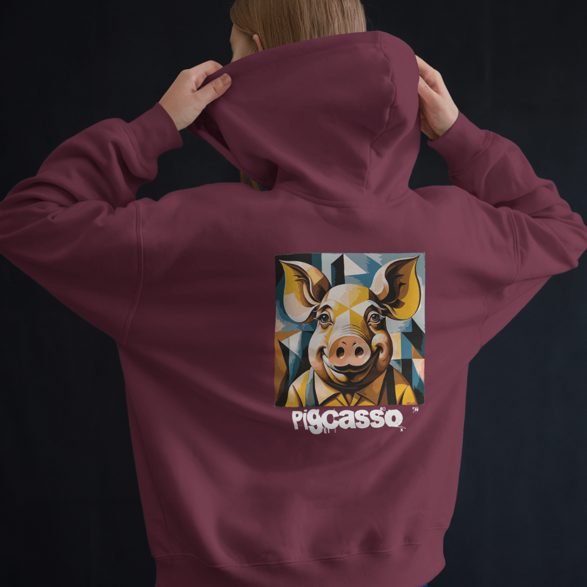 Hoodie unisex - Pigcasso