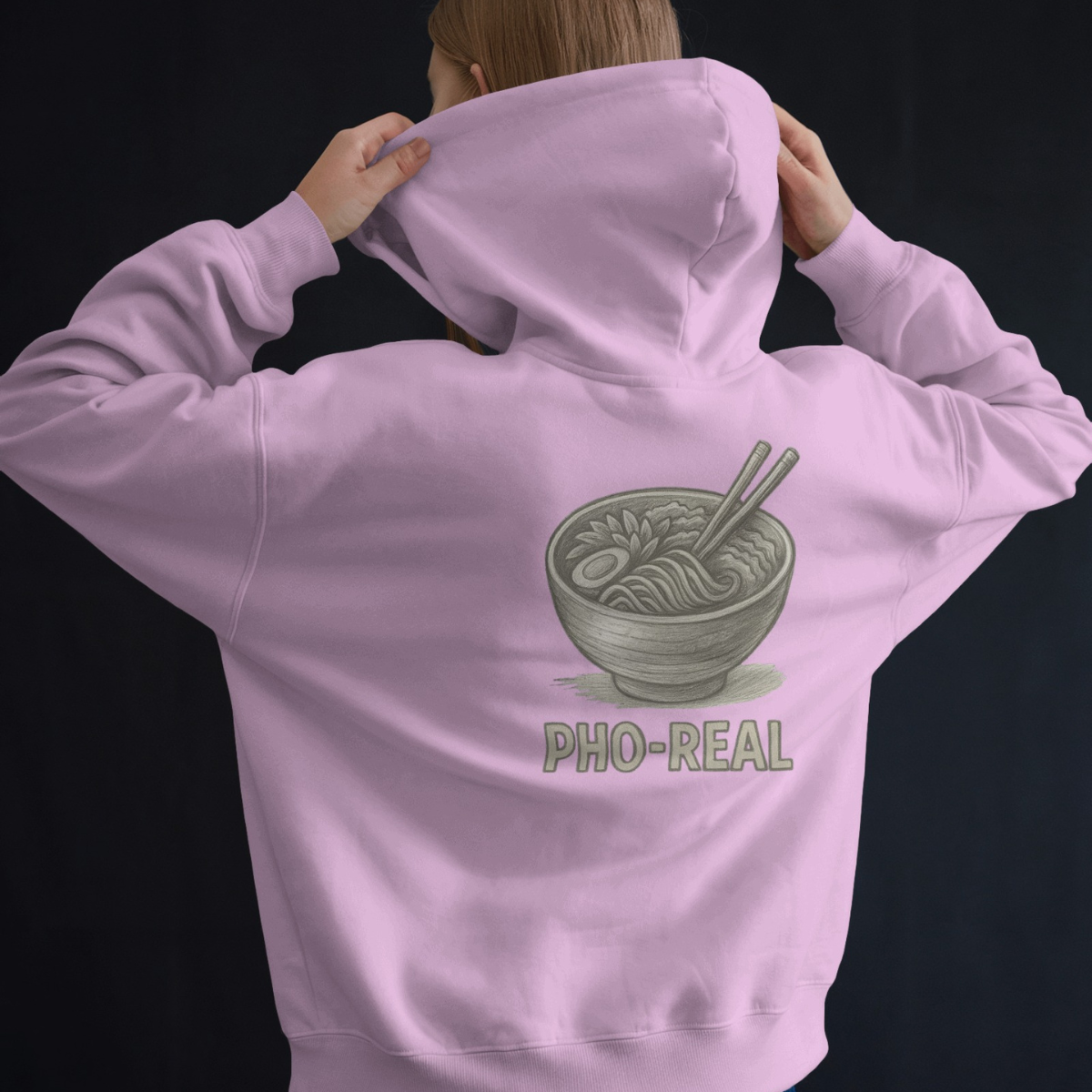 Hoodie unisex - Pho Real