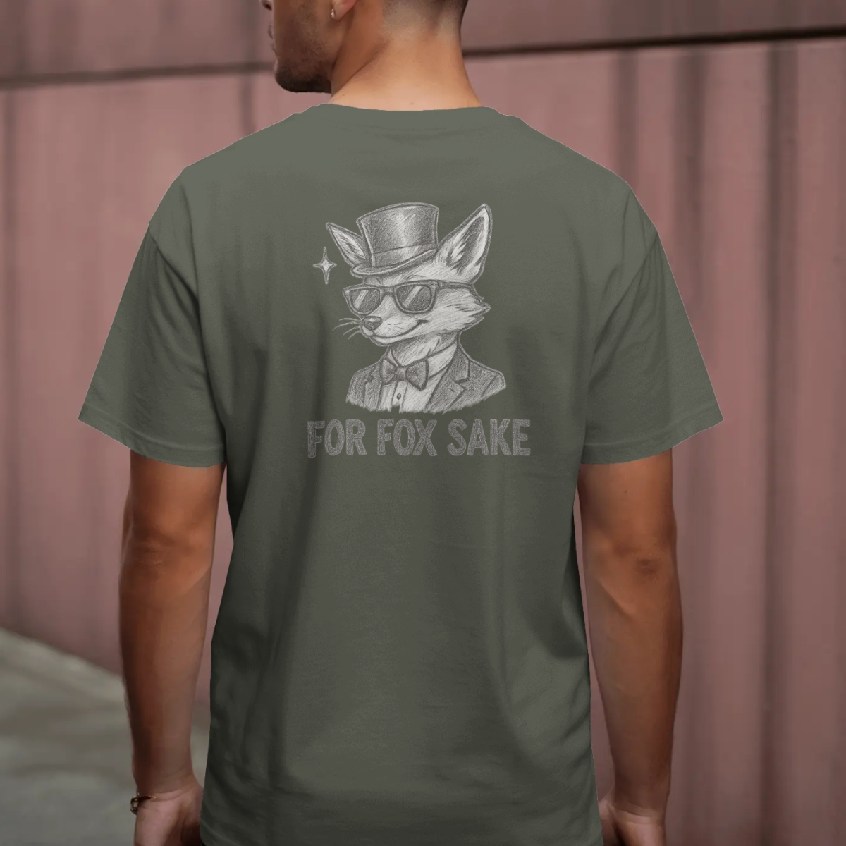 T-shirt heren - For fox sake