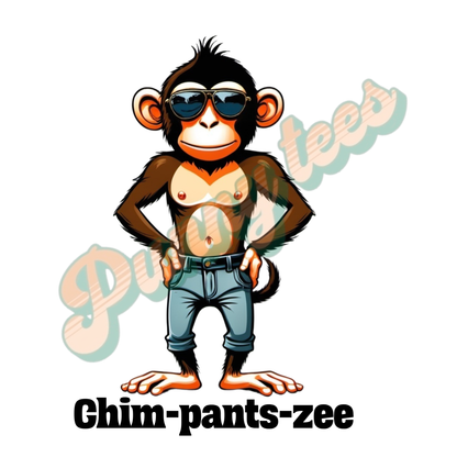 T-shirt heren - Chim-pants-zee