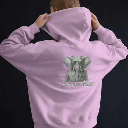 Hoodie unisex - That's irrelephant