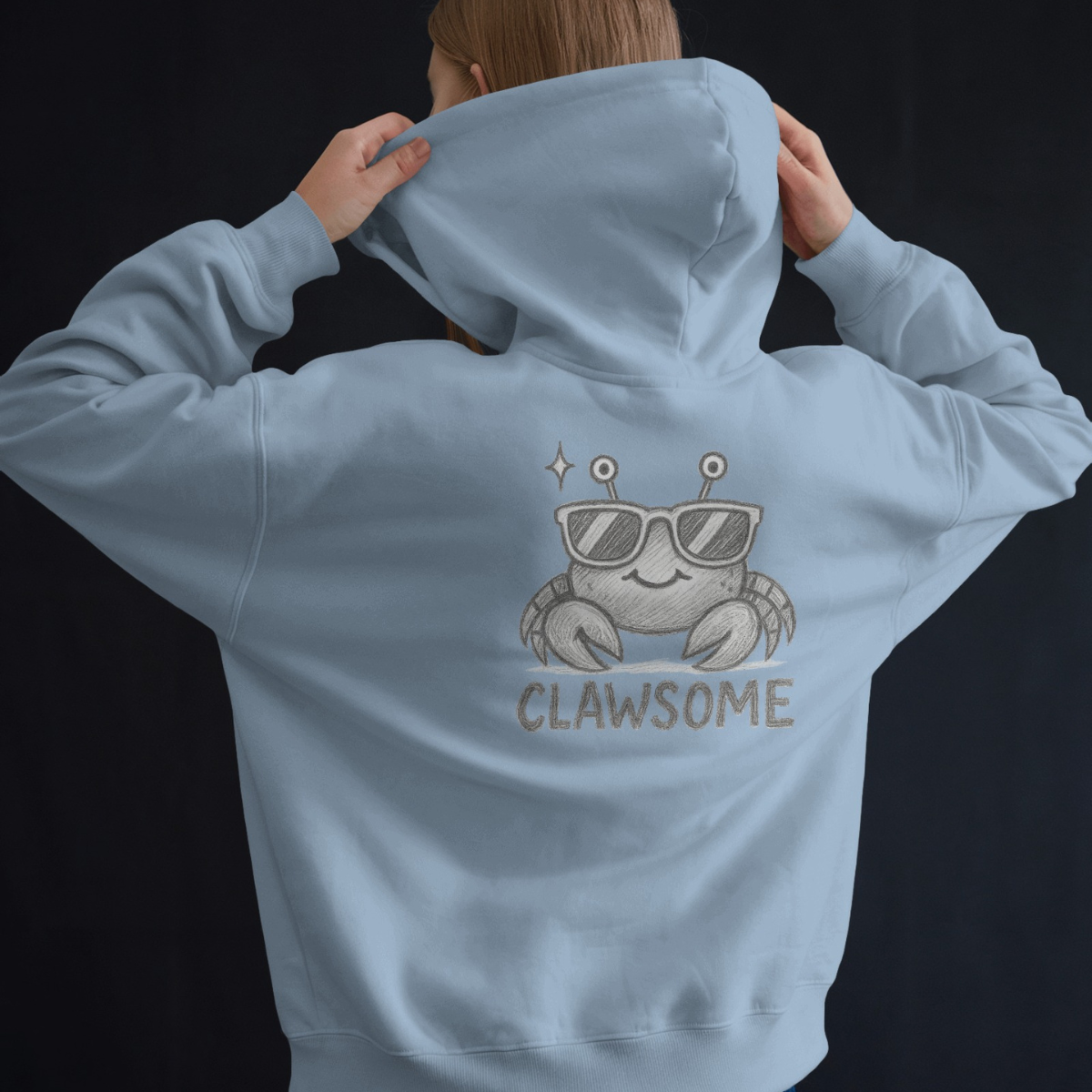 Hoodie unisex - Clawsome cute