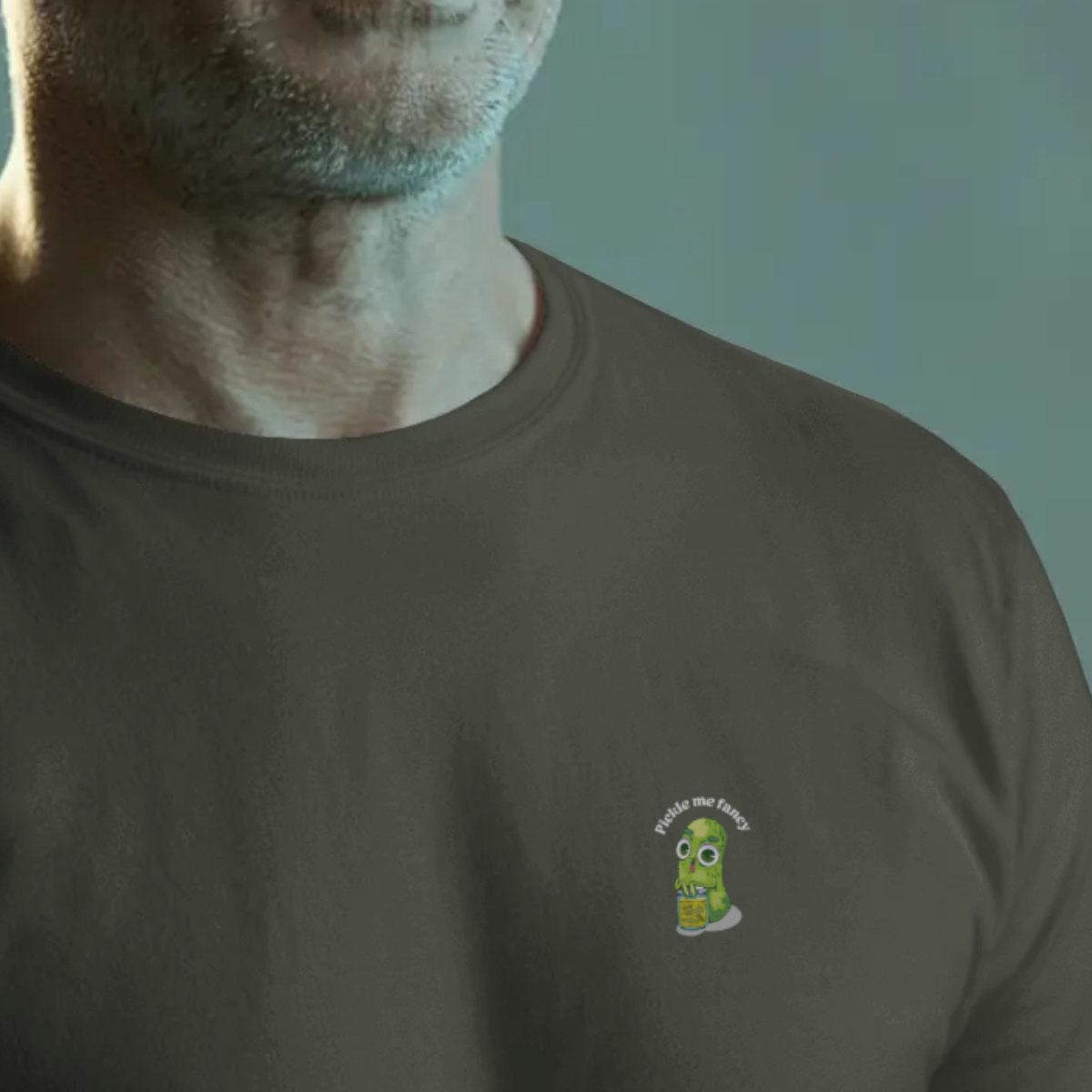 T-shirt heren - Pickle me fancy