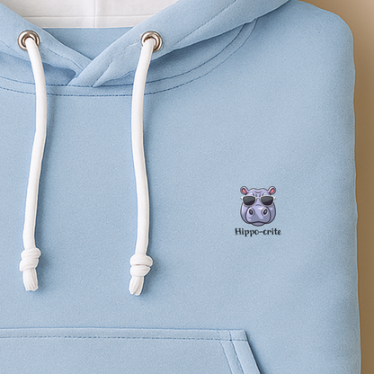 Hoodie unisex - Hippo-crite