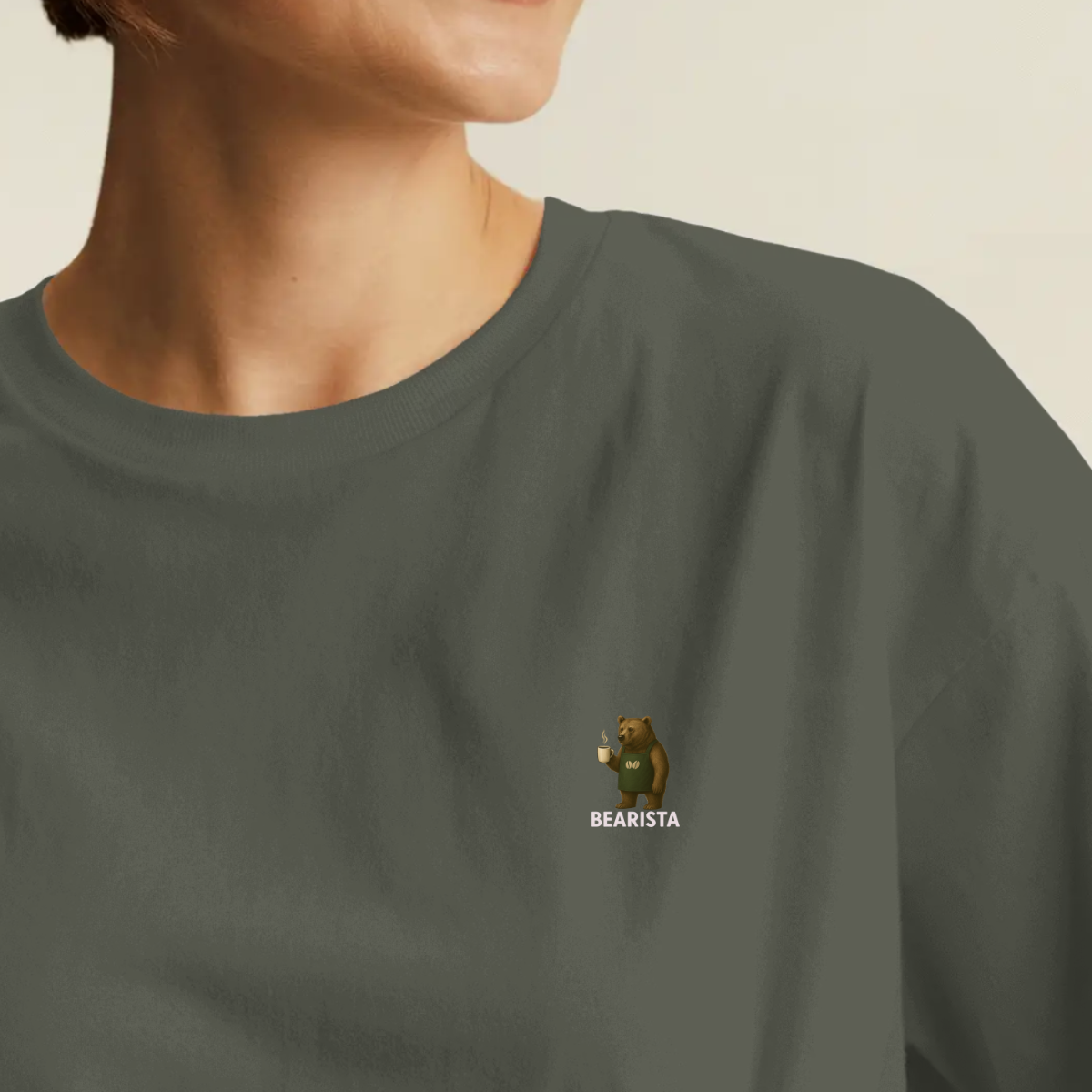 T-shirt dames ronde hals - Bearista
