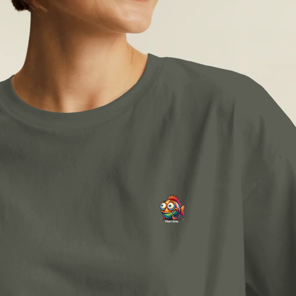 T-shirt dames ronde hals - That's fishy