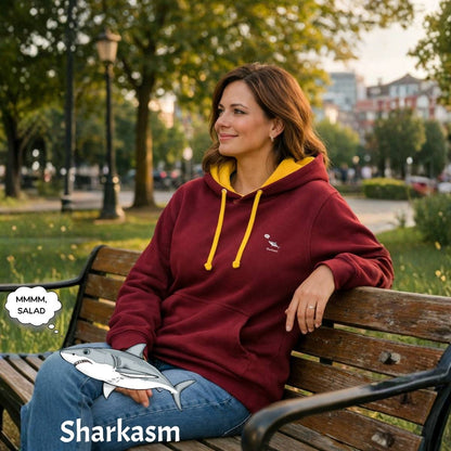 Hoodie unisex - Sharkasm