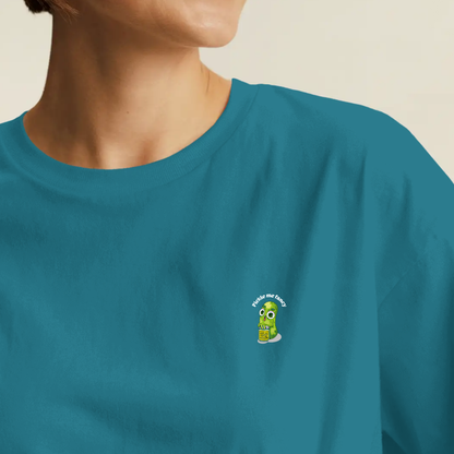 T-shirt dames ronde hals - Pickle me fancy