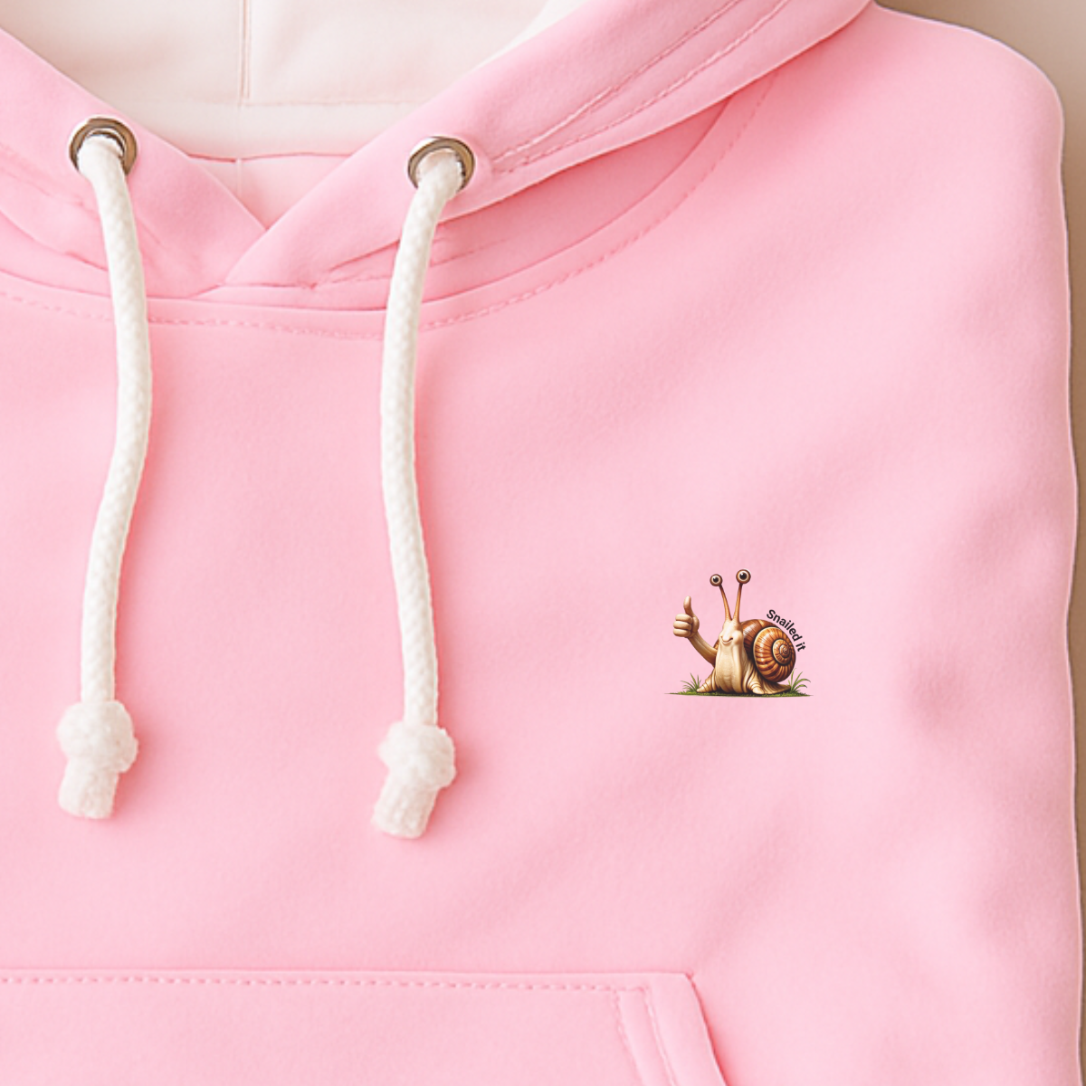 Hoodie unisex - Snailed it