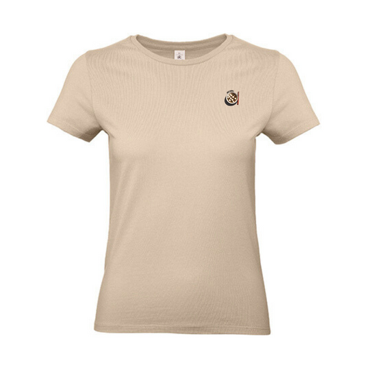 T-shirt ronde hals met print dames / Miso horny